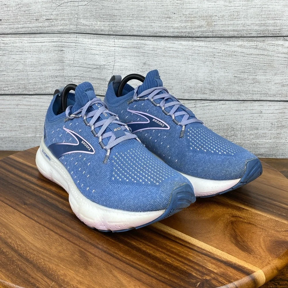 Brooks Glycerin 20 Women's Blue Athletic Running Shoes